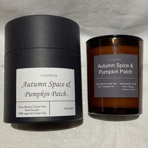 Autumn Spice & Pumpkin Patch Candle - Brown